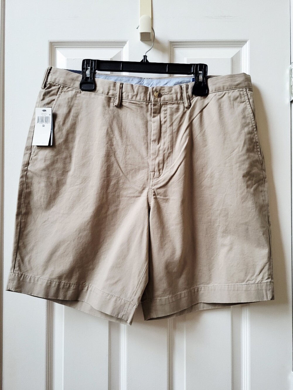 NWT Polo Ralph Lauren Stretch Classic Fit 9" Chino Shorts Men's Size 38 Tan